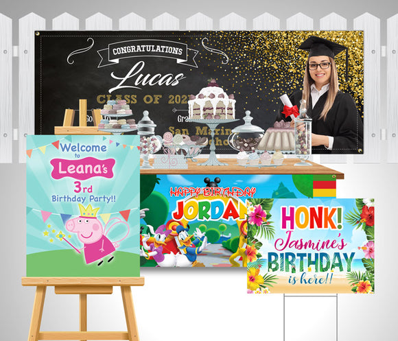 Party Signs & Banners