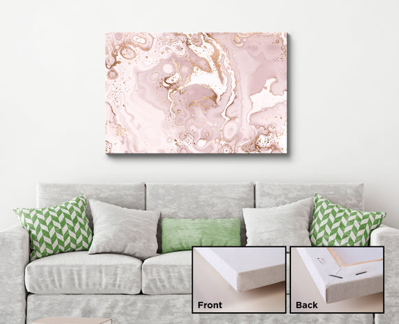 Marble Personalized Mounted Canvas MC-1052