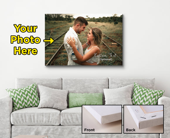 Your Engagement Personalized Mounted Canvas MC-1016