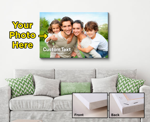 Your Family Personalized Mounted Canvas MC-1017