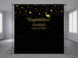 Graduations Personalized Event Backdrop GRD-1074