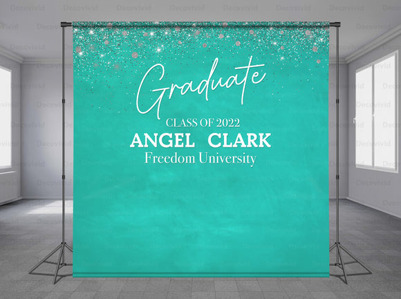 Graduations Personalized Event Backdrop GRD-1057