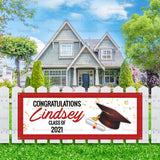 Graduation Personalized Outdoor Fence Banner FB-1014