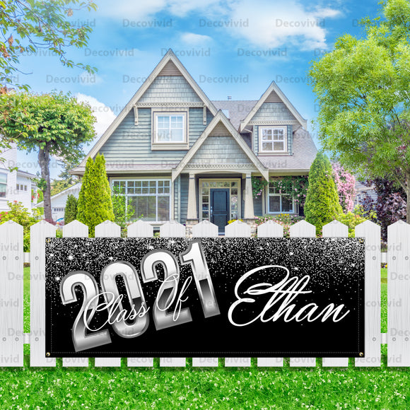 Graduation Personalized Outdoor Fence Banner FB-1018