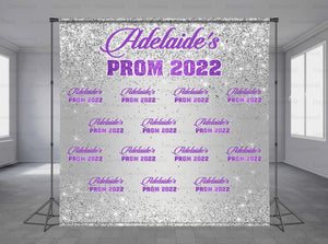 Prom Personalized Event Backdrop GRD-1088