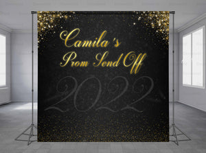 Prom Personalized Event Backdrop GRD-1089