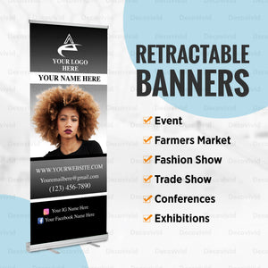 Business Personalized Retractable Banner RBS-1003