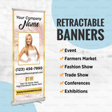 Business Personalized Retractable Banner RBS-1004