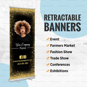 Business Personalized Retractable Banner RBS-1006