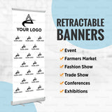 Business Personalized Retractable Banner RBS-1007