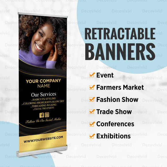 Business Personalized Retractable Banner RBS-1012