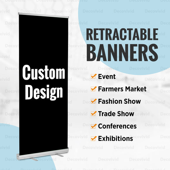 Magazine Personalized Retractable Banner RBS-1015