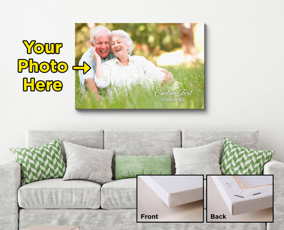 Seniors Personalized Mounted Canvas MC-1035