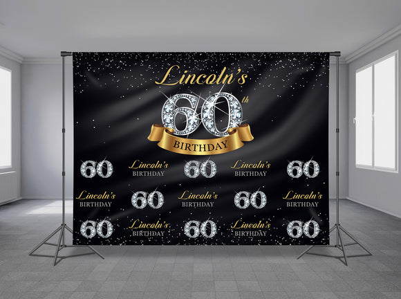 Step and Repeat Personalized Event Backdrop SR-1004