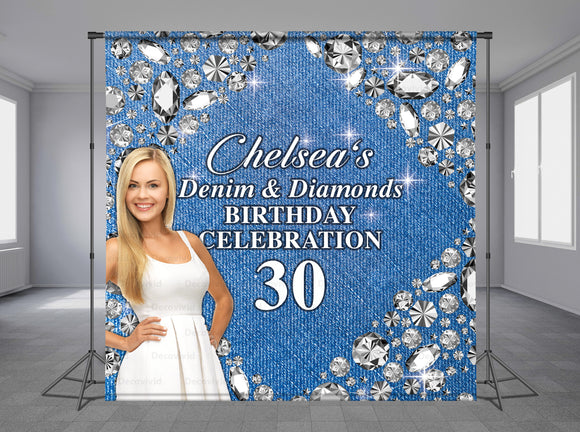 Step And Repeat Personalized Event Backdrop SR-1140