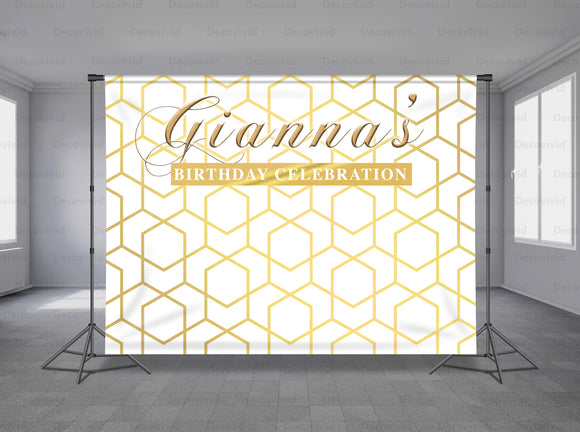 Step And Repeat Personalized Event Backdrop SR-1122