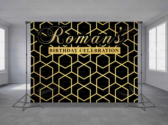 Step And Repeat Personalized Event Backdrop SR-1125