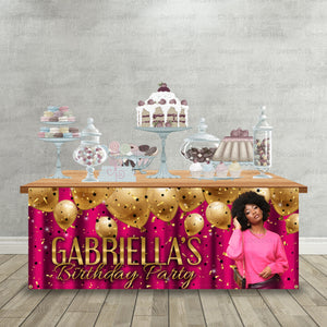 Birthday Table Front Personalized Table Front Banner TFR-1007