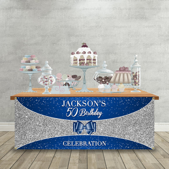 Birthday Table Front Personalized Table Front Banner TFR-1009