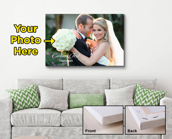 Wedding Personalized Mounted Canvas MC-1045